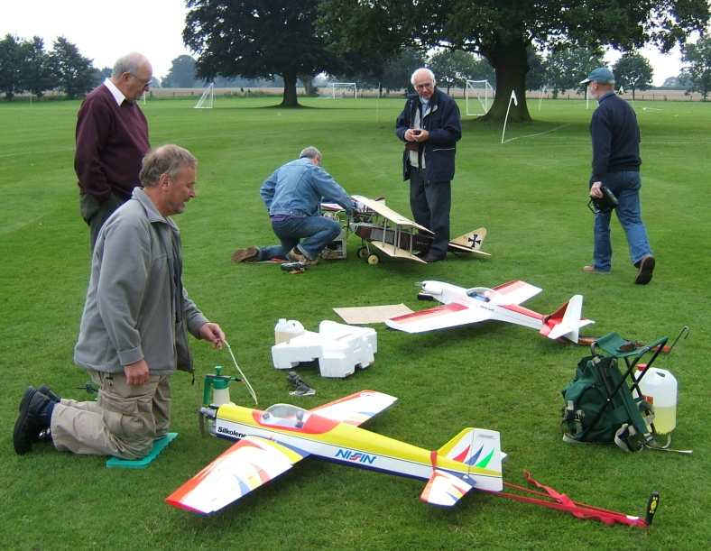 preparation for a few sorties