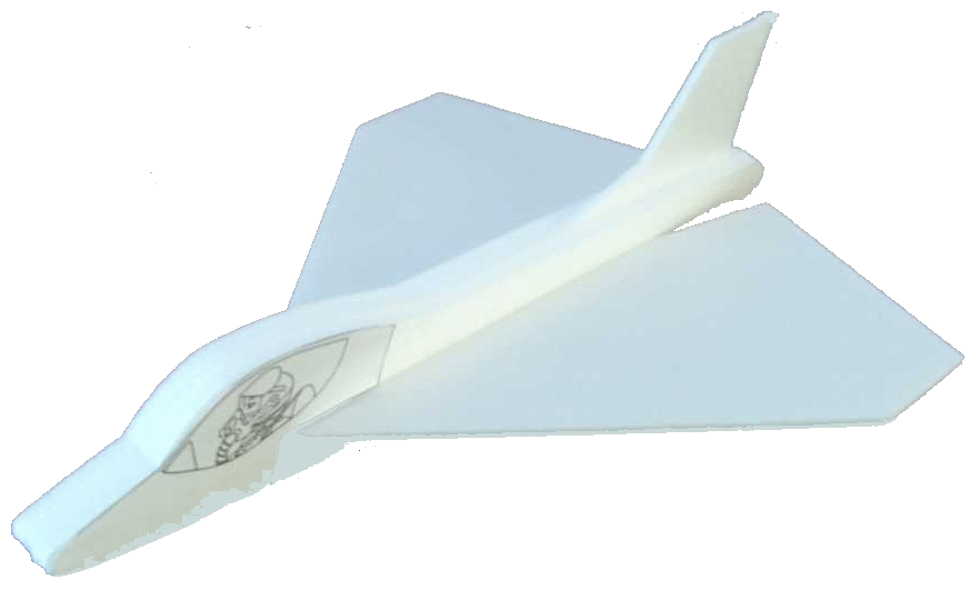 BMFA Aerojet, chuck glider